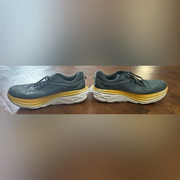 Hoka bondi 8 men’s athletic running shoes sneakers Sz 12.5D or 12 1/2) - Picture 3 of 15